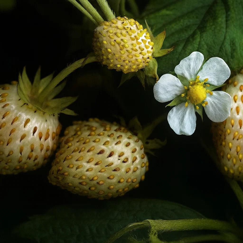 Strawberry 'White Delight'