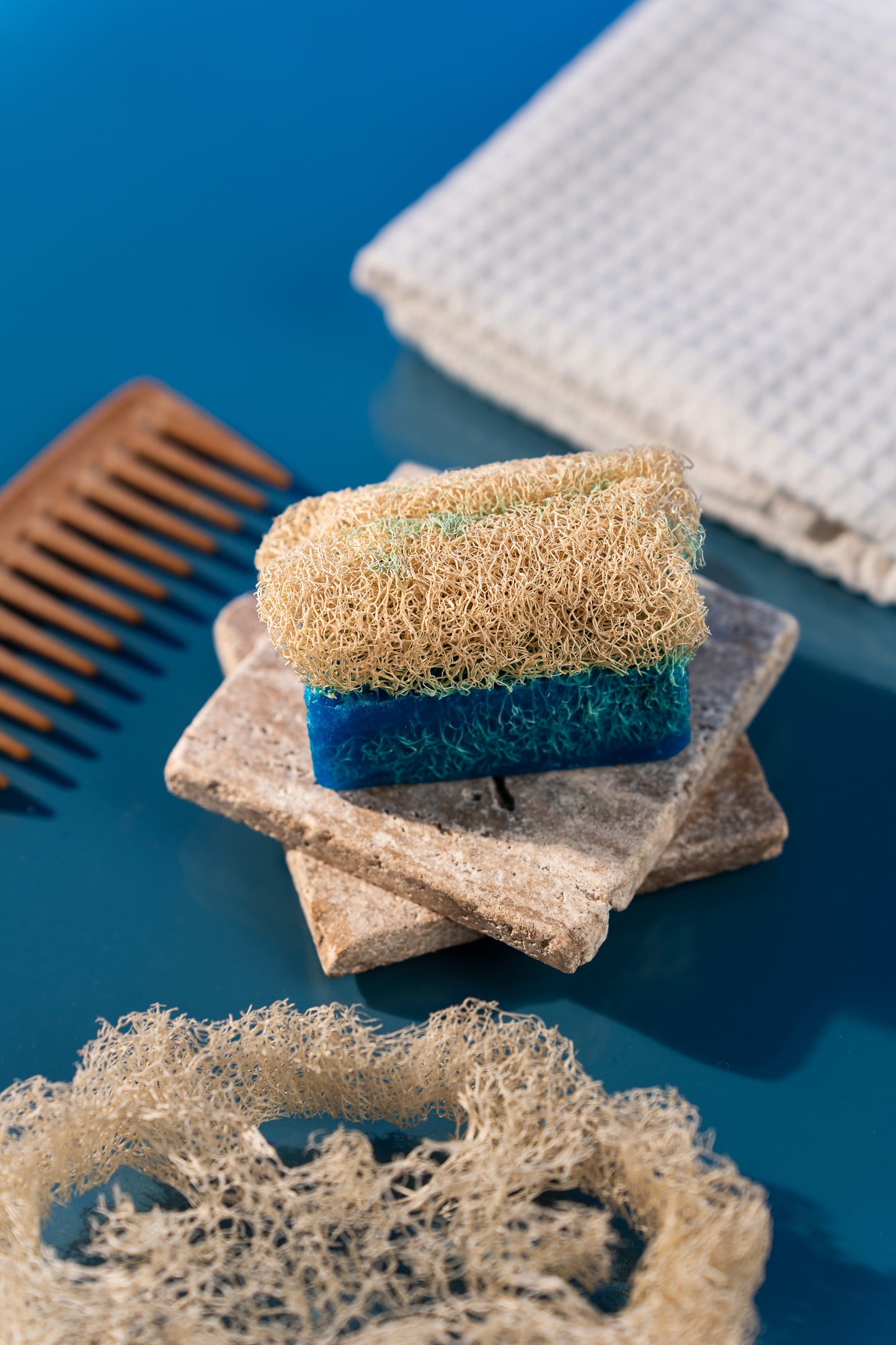 Hyaluronic Acid Loofah Soap