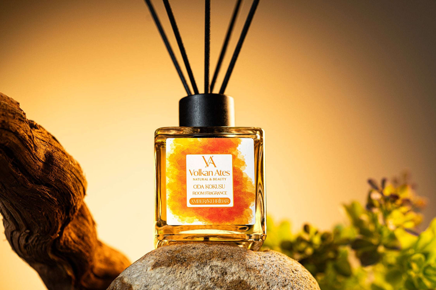 AMBER ROOM FRAGRANCE WITH BAMBOO STICK 110 ML