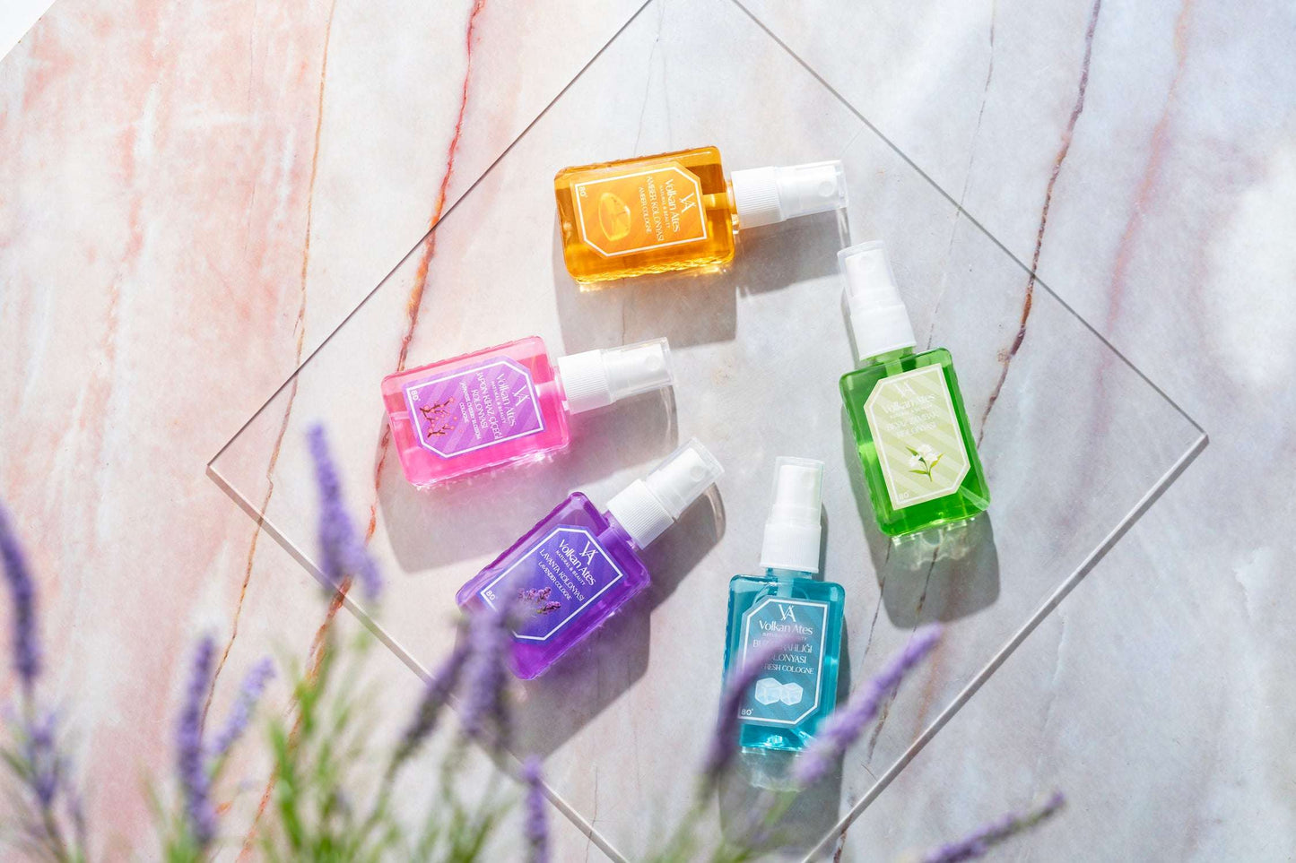PERFUMED TOILETTE SET OF 5 X 50 ML