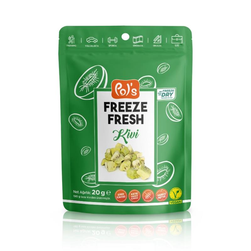 Pol's Freeze Fresh Freeze Dried Kiwi 20g