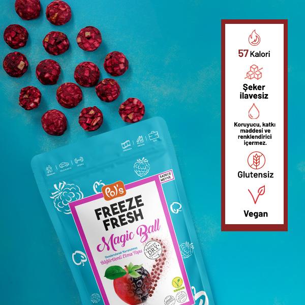 Pol's Freeze Fresh Magic Blackberry Apple Balls 16g