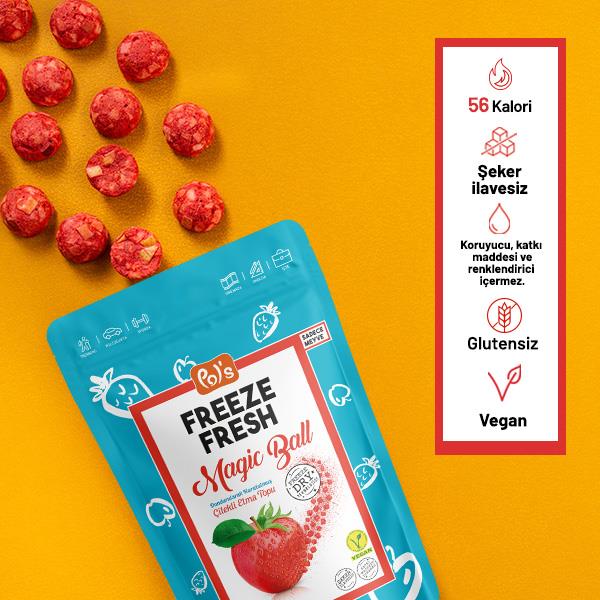 Pol's Freeze Fresh Magic Strawberry Apple Ball 16g
