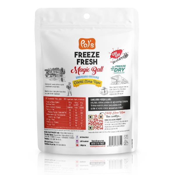 Pol's Freeze Fresh Magic Strawberry Apple Ball 16g