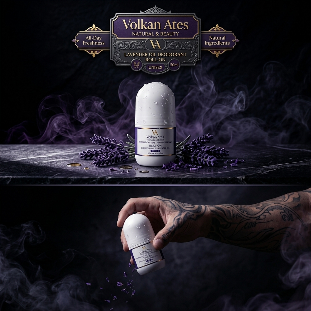 Lavender Oil Deodorant Roll-On Unisex 50ml