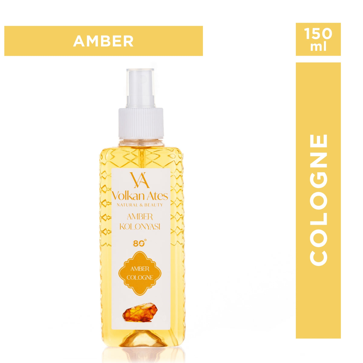 Amber Perfumed Cologne 150ml