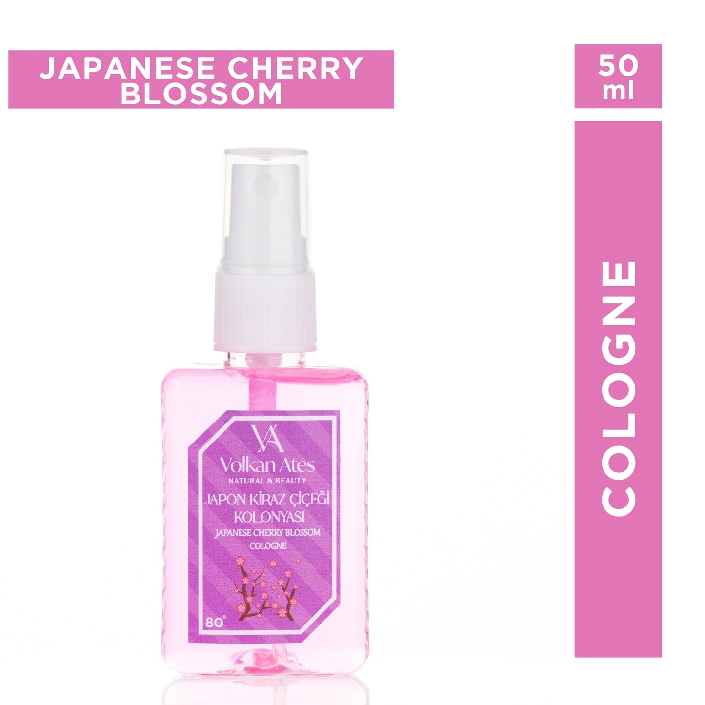 عطر كولونيا أزهار الكرز اليابانية ٥٠ مل