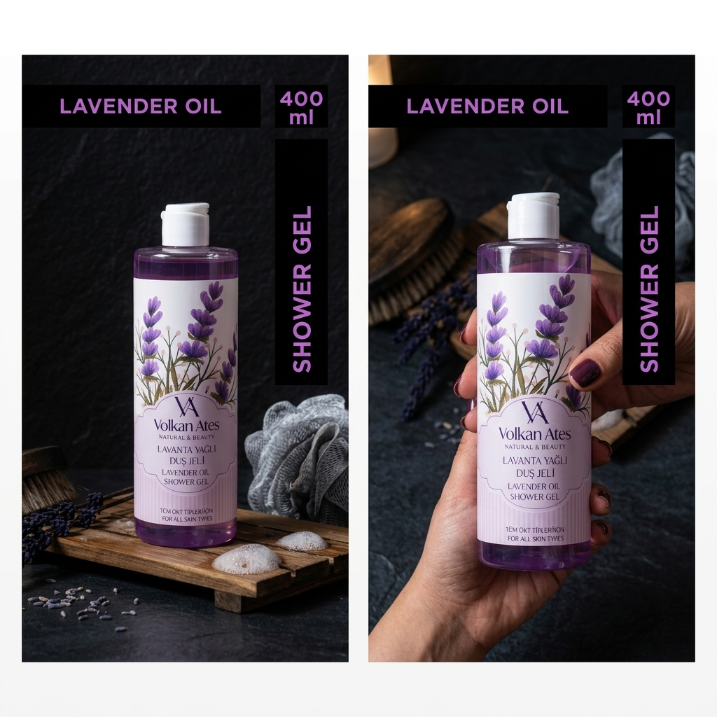 Lavender Oil Shower Gel 400ml