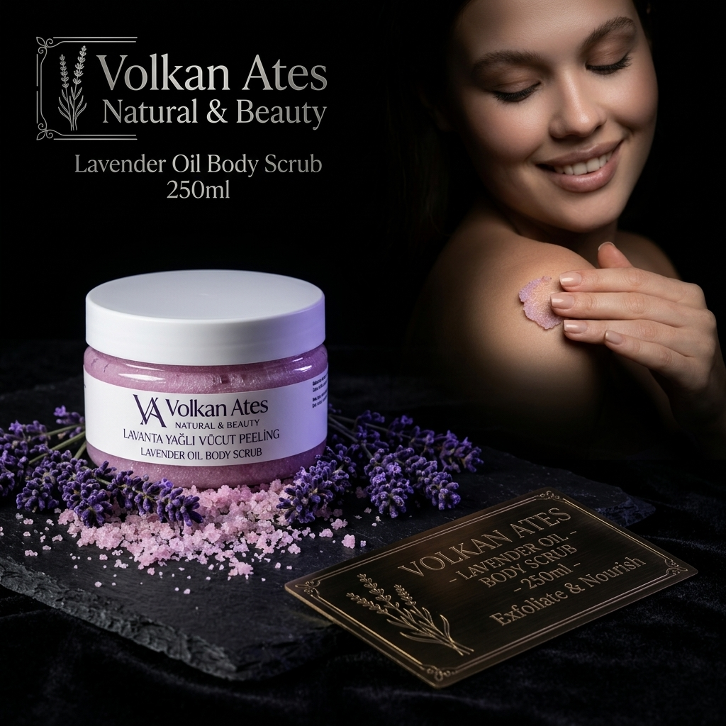 Lavender Oil Body Scrub 250ml
