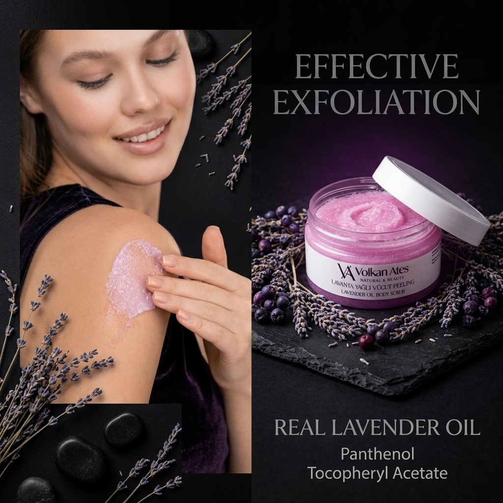 Lavender Oil Body Scrub 250ml