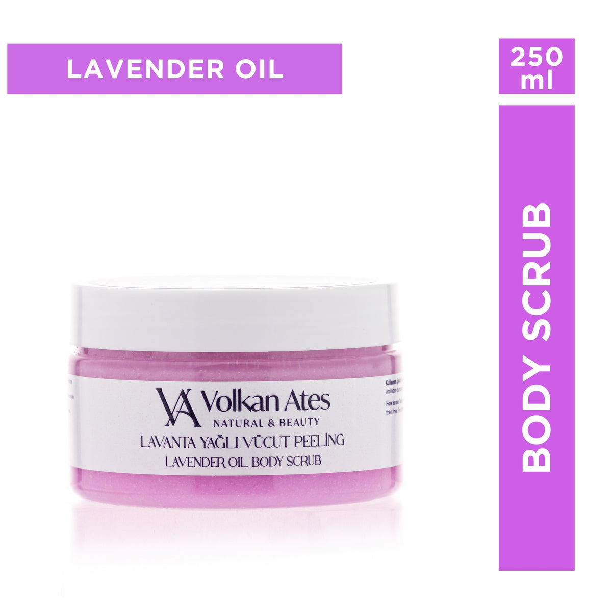 Lavender Oil Body Scrub 250ml