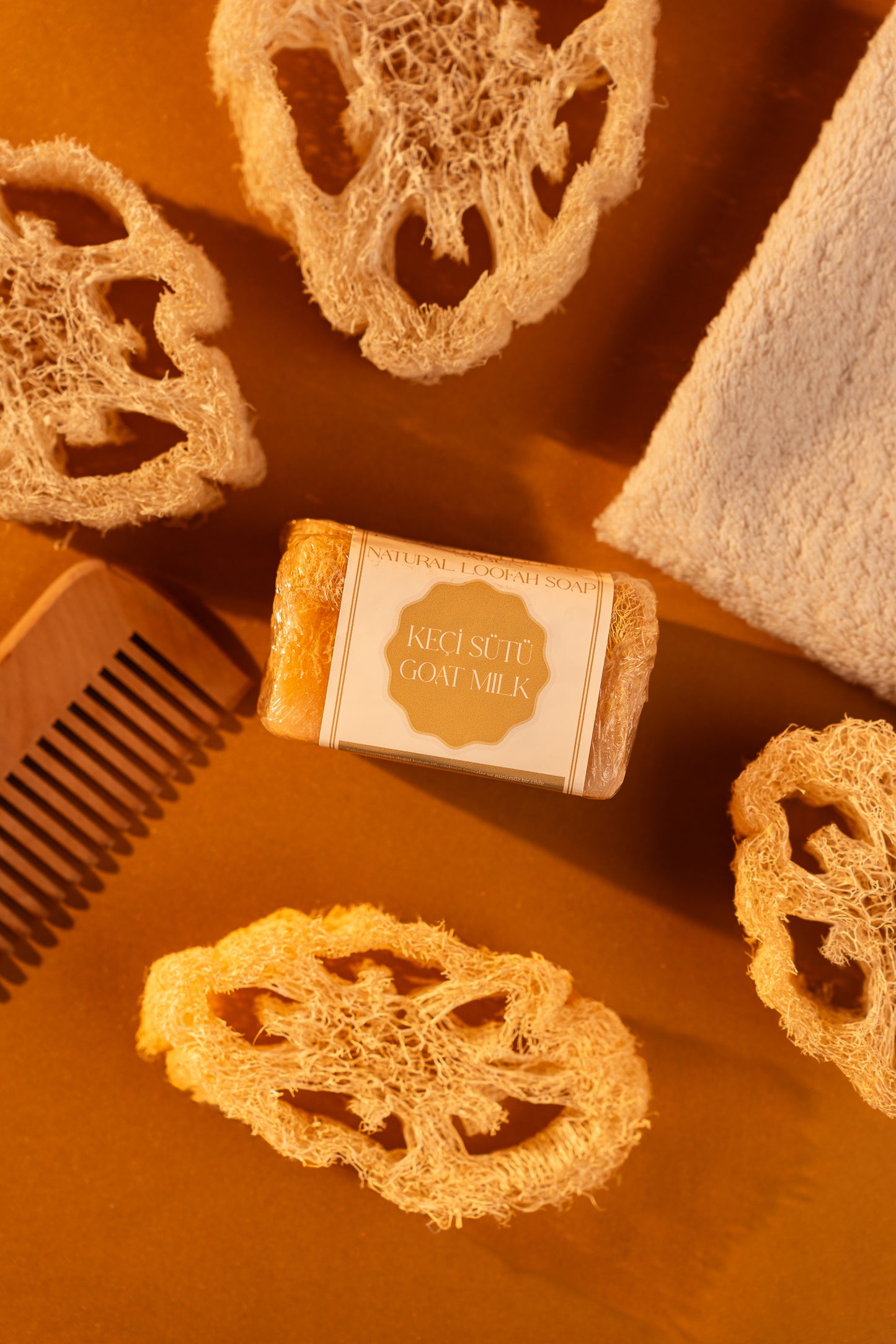 Goat Milk Loofah Soap