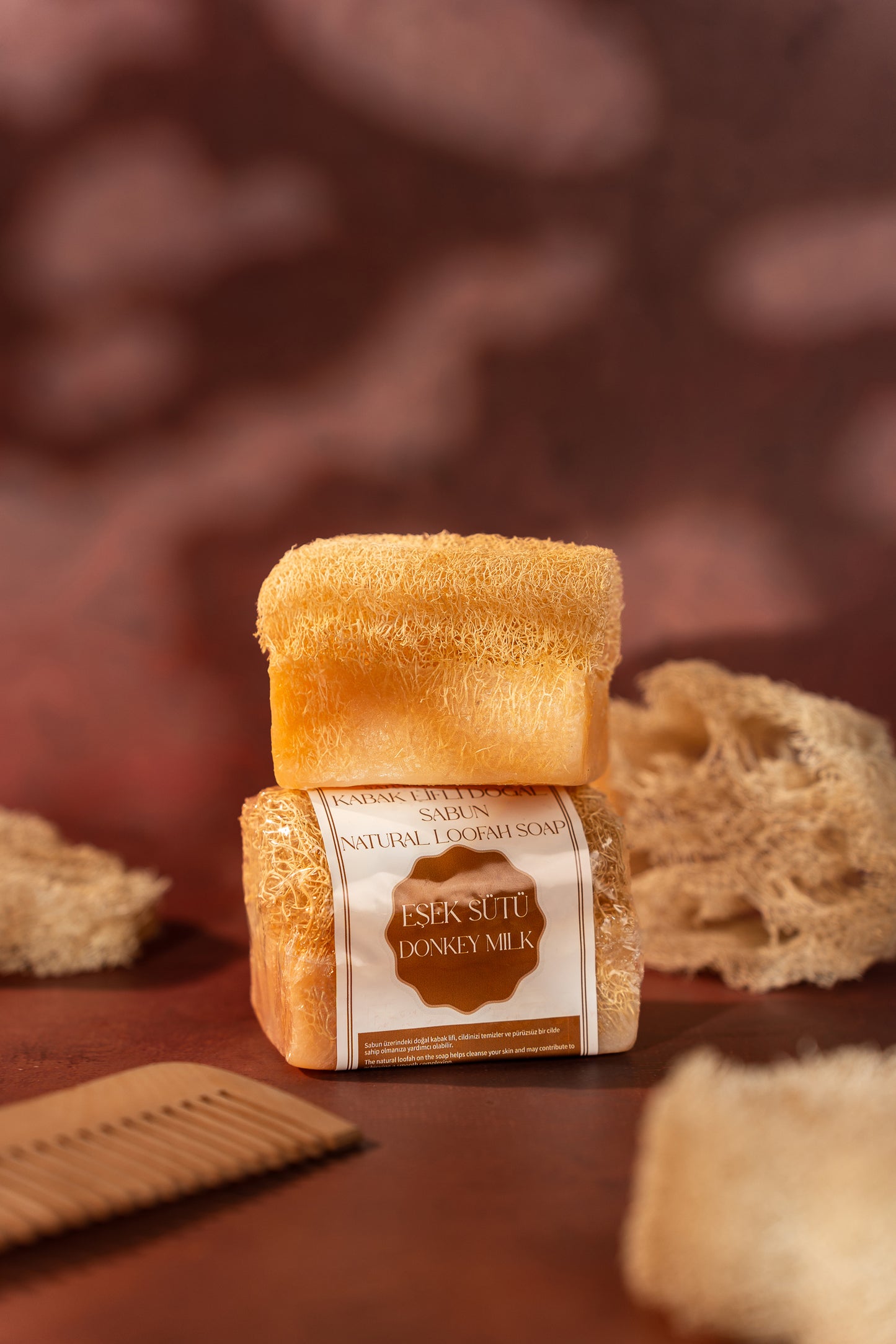 Donkey Milk Loofah Soap