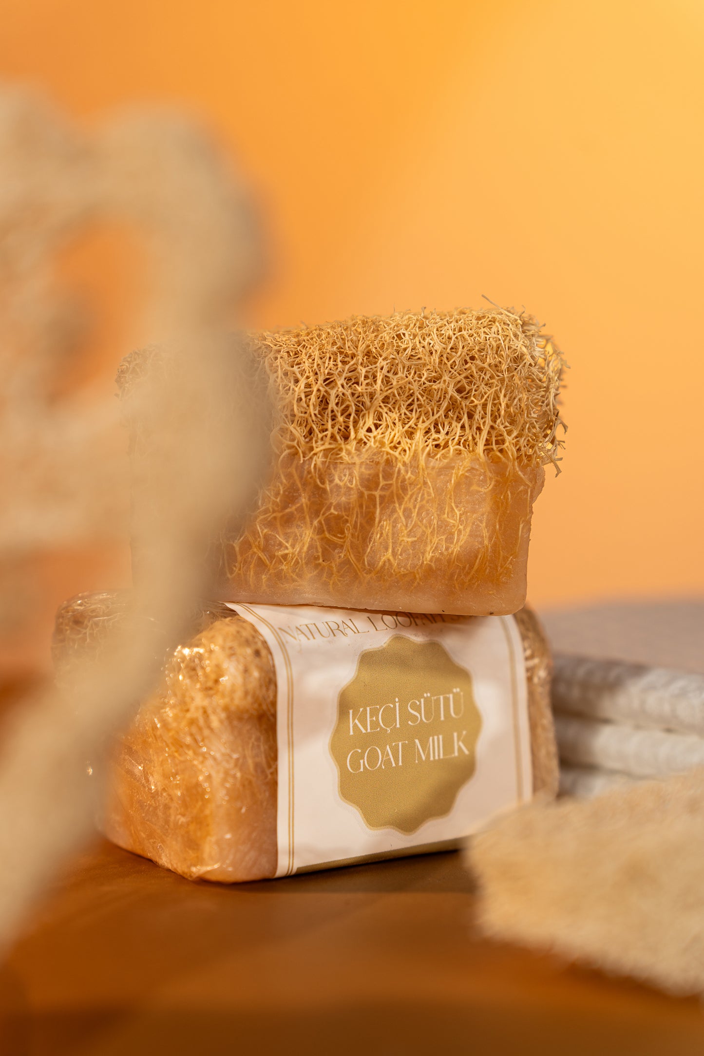Goat Milk Loofah Soap