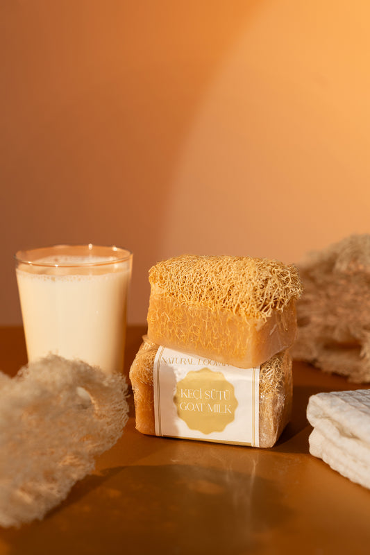 Goat Milk Loofah Soap