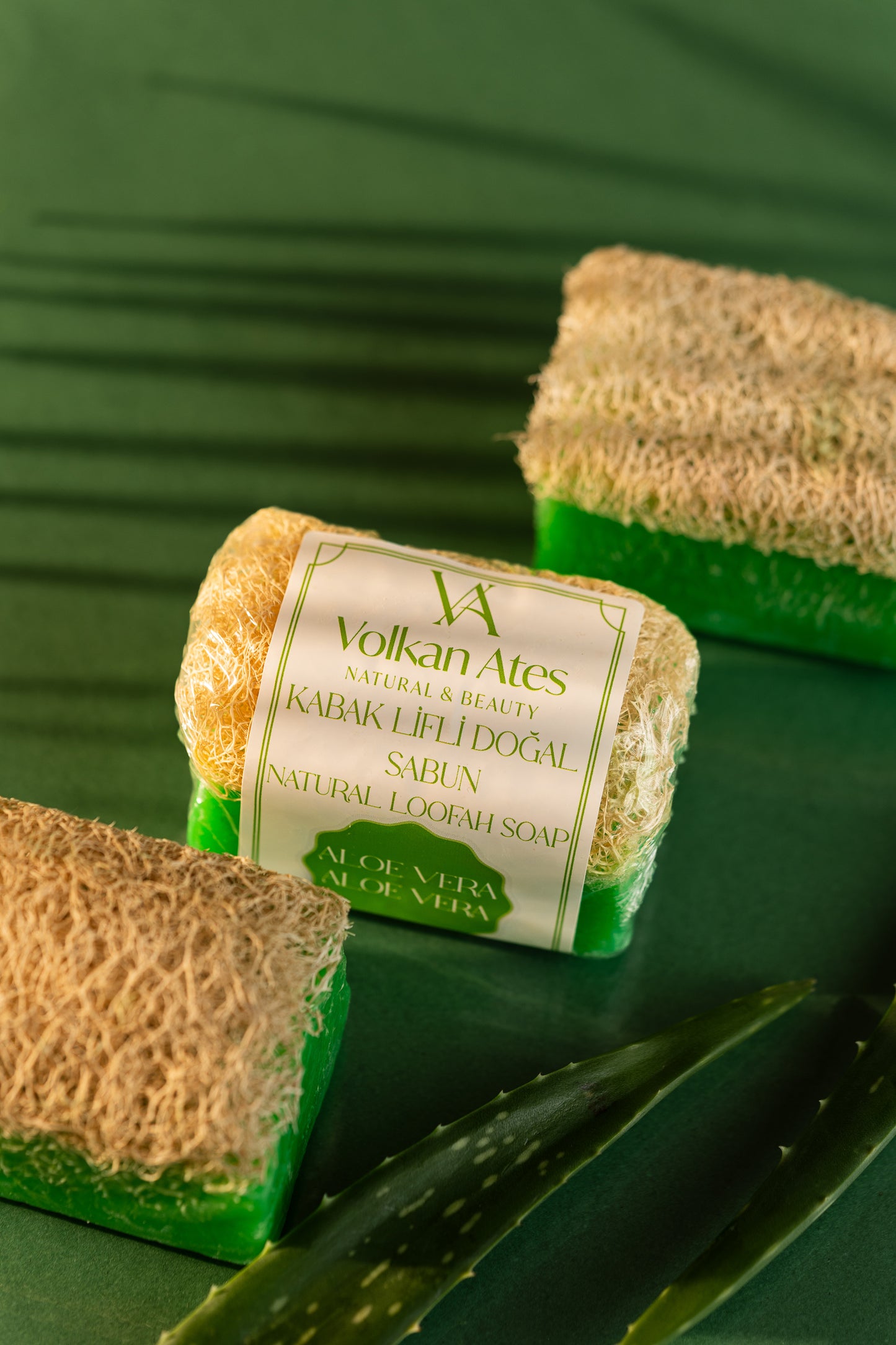 Aloe Vera Loofah Soap