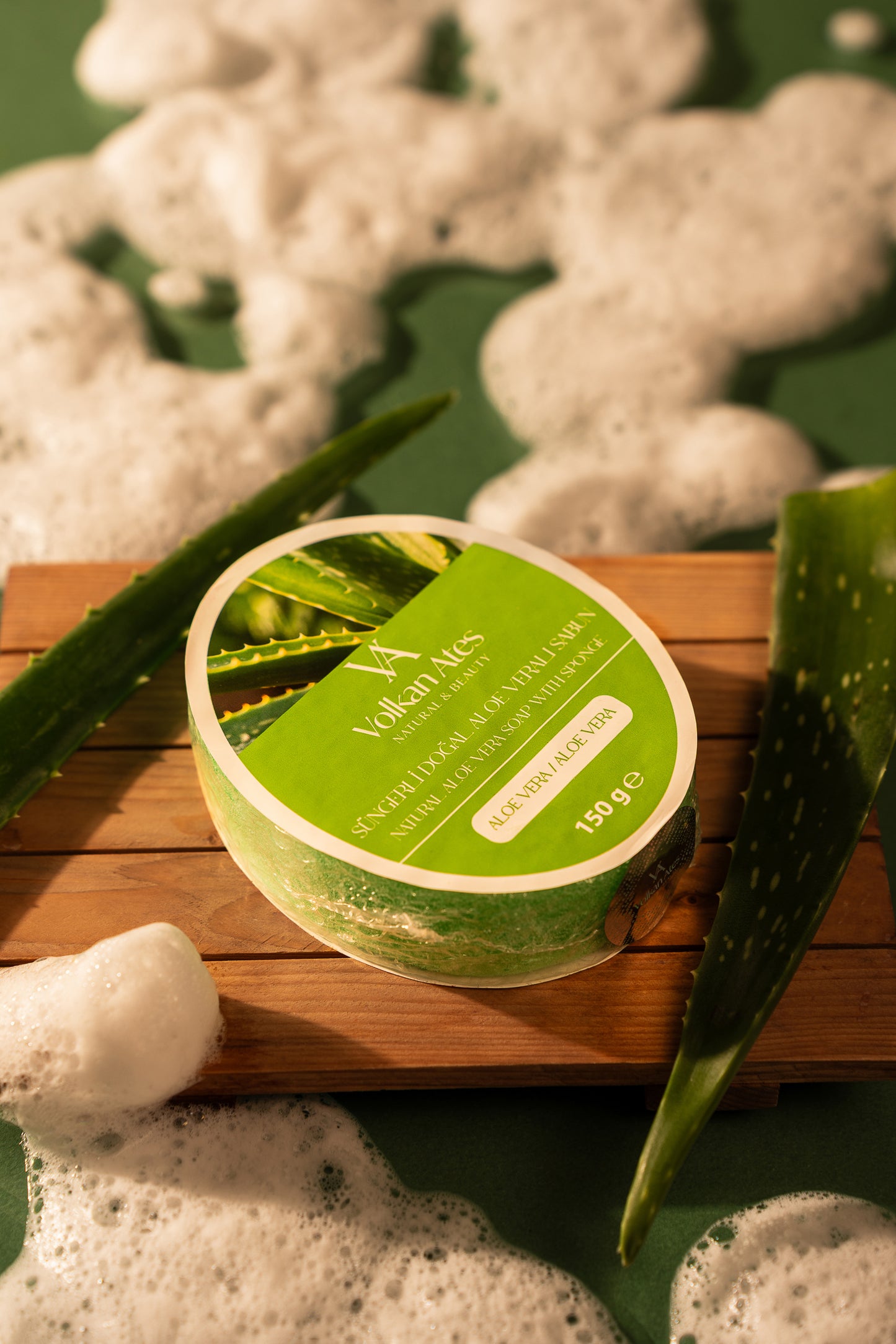 Aloe Vera Sponge Soap