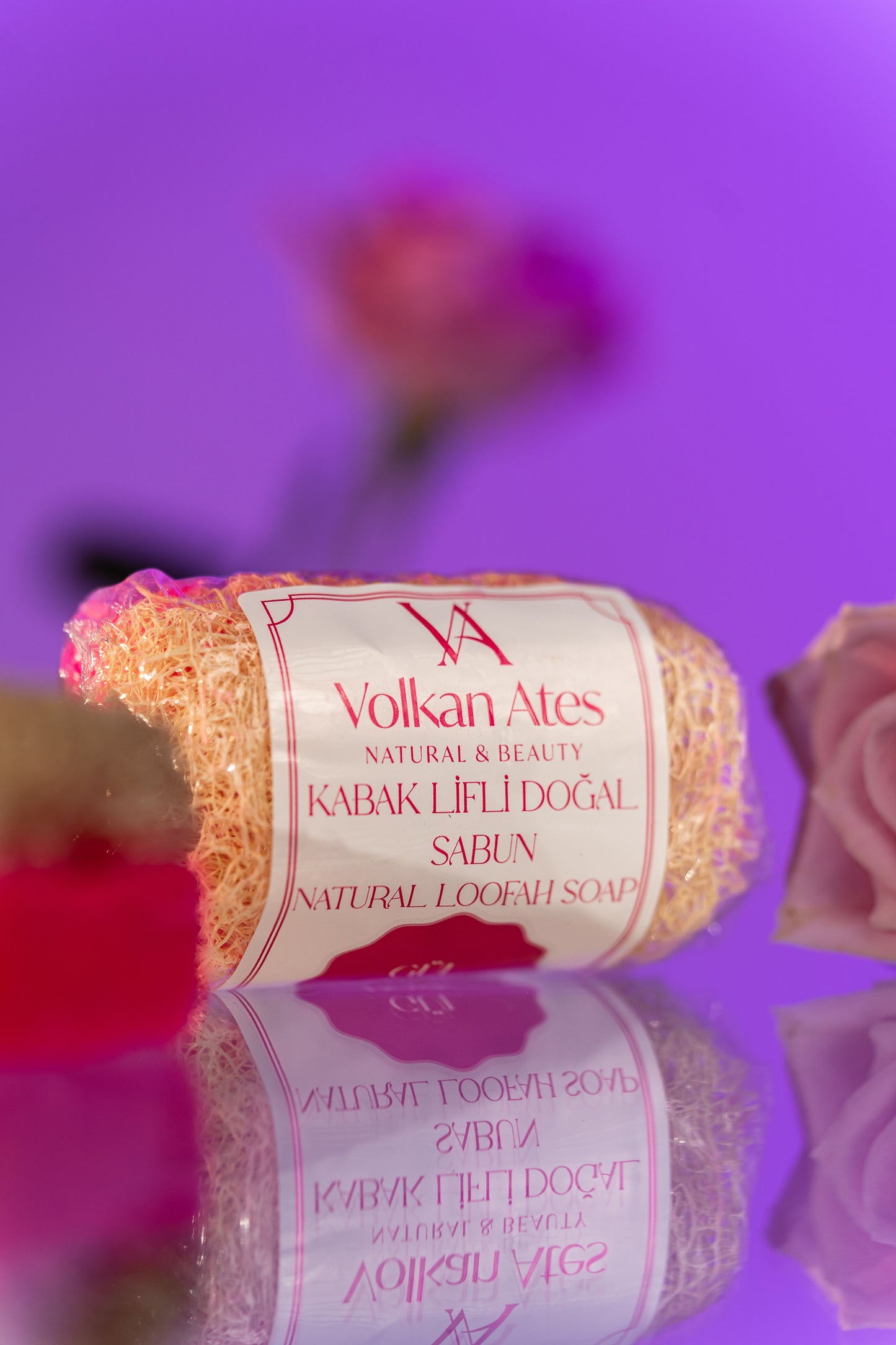 Rose Loofah Soap