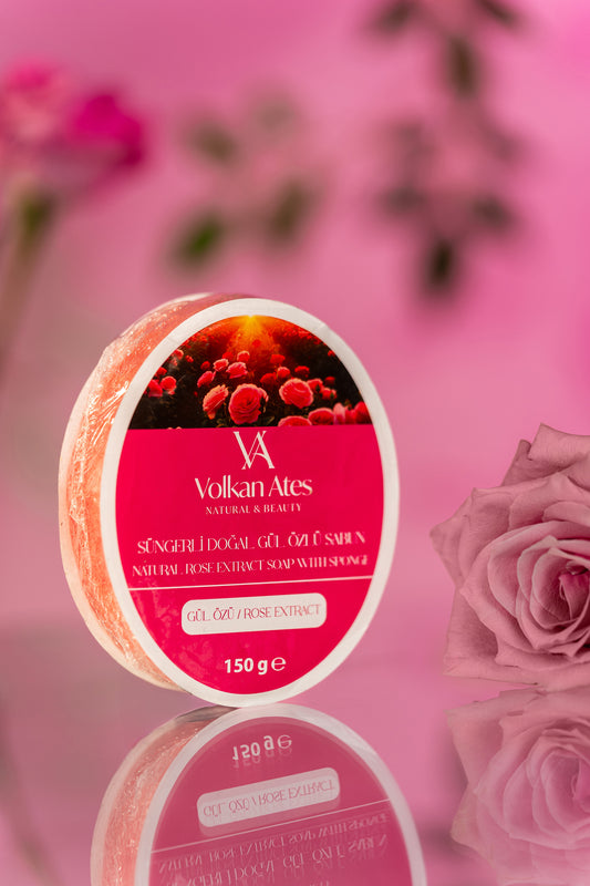 Rose Sponge Soap