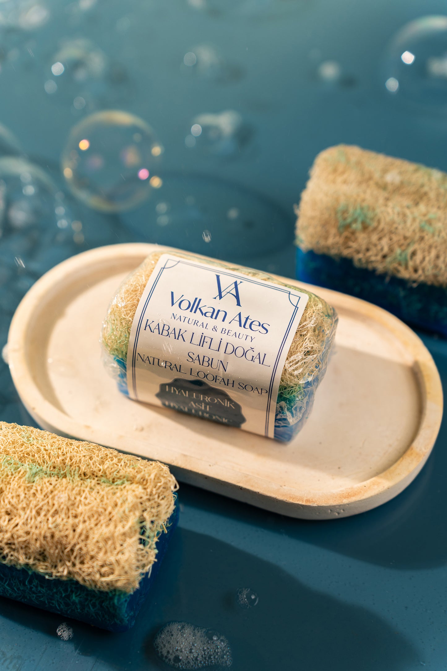Hyaluronic Acid Loofah Soap