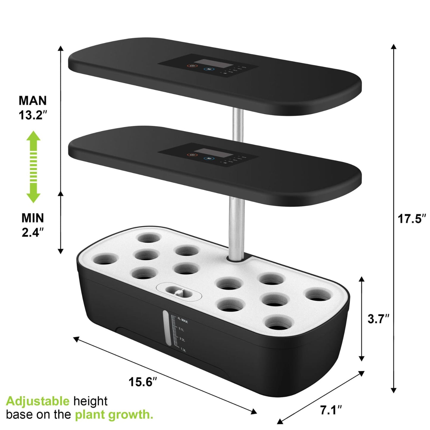 12 Pots Smart Hydroponic System