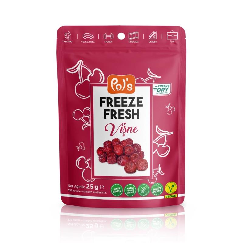 Pol's Freeze Fresh Freeze Dried Sour Cherry 25g